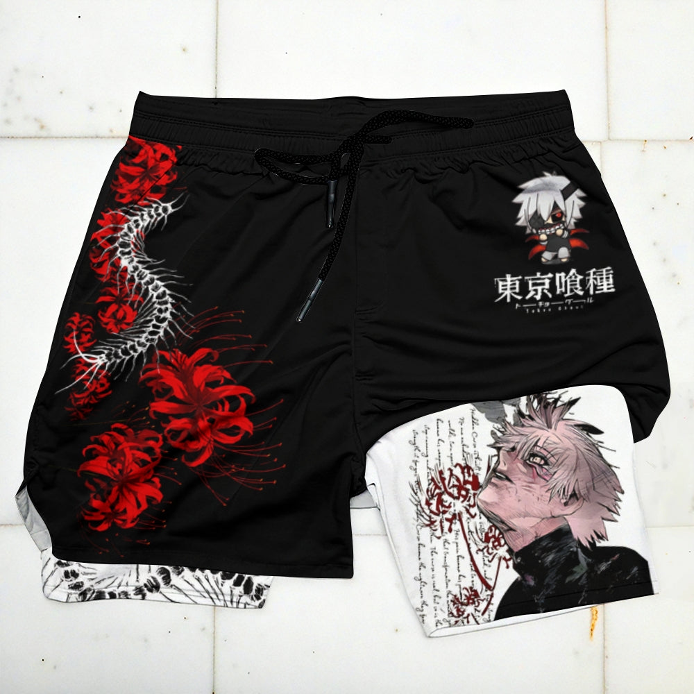 Tokyo Ghoul Singlet Muscle Shorts