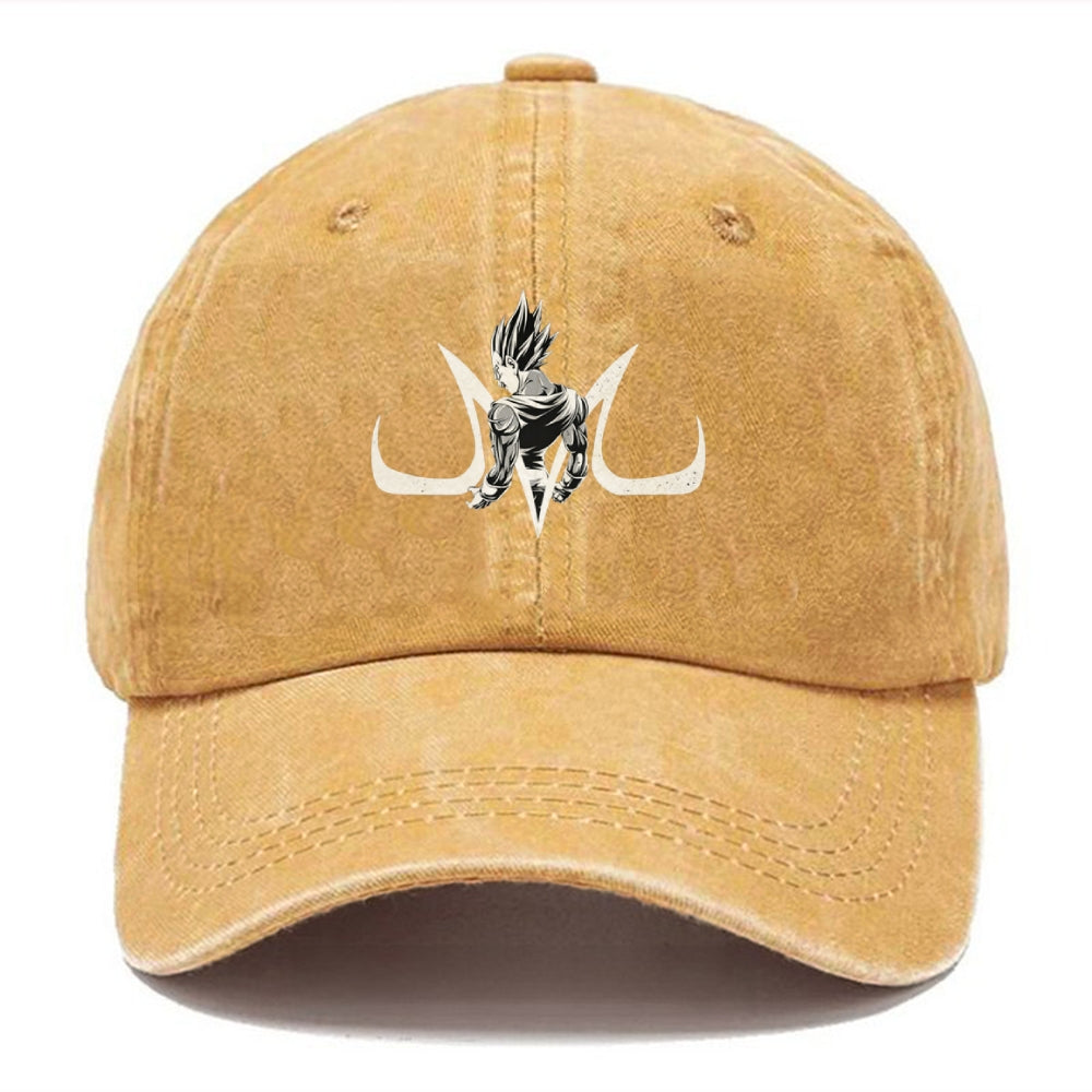 Unisex Vintage Casual Washed hat DragonBall