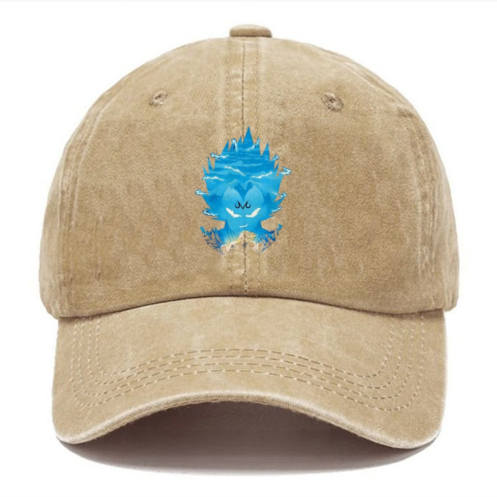Unisex Vintage Casual Washed Hat DragonBall