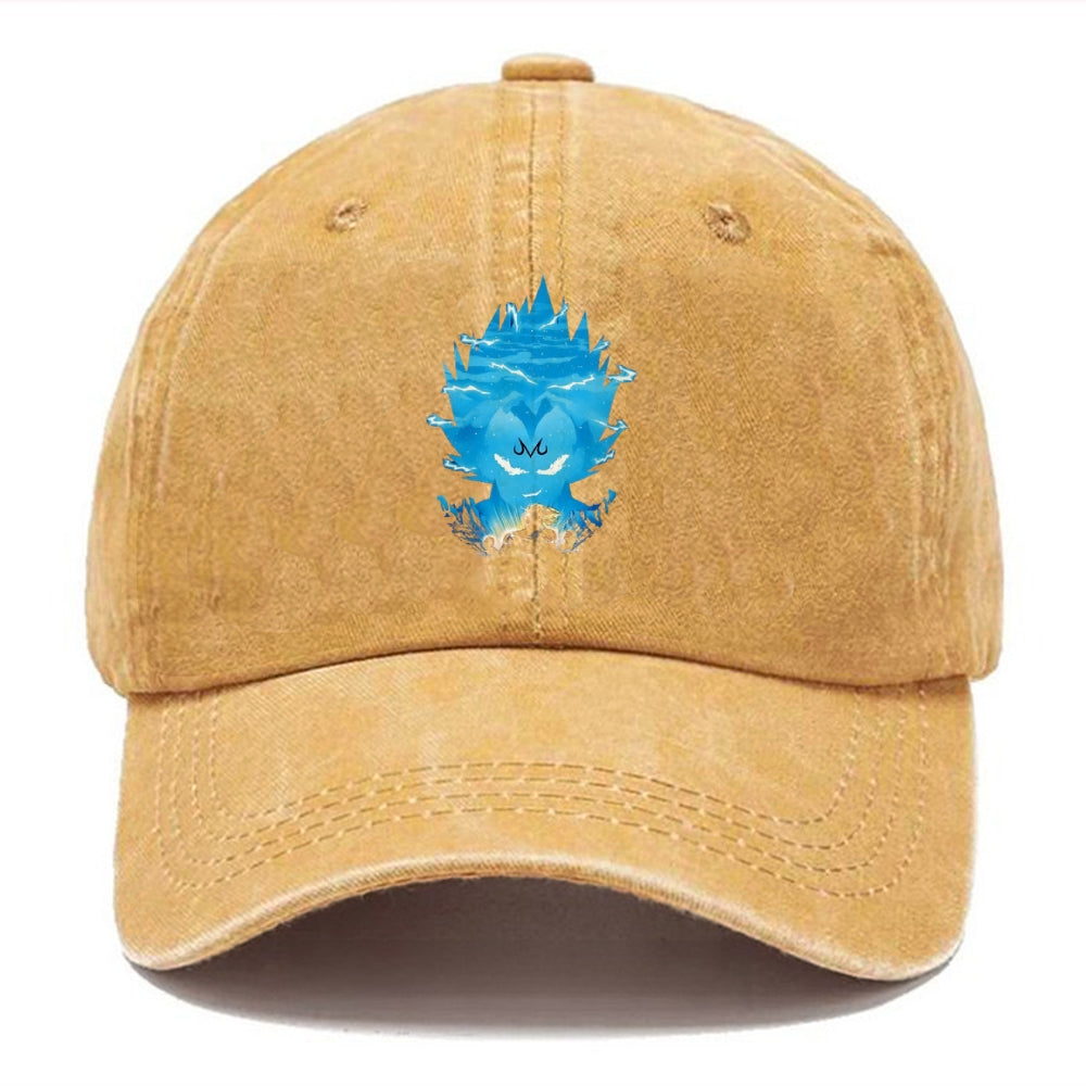 Unisex Vintage Casual Washed Hat DragonBall