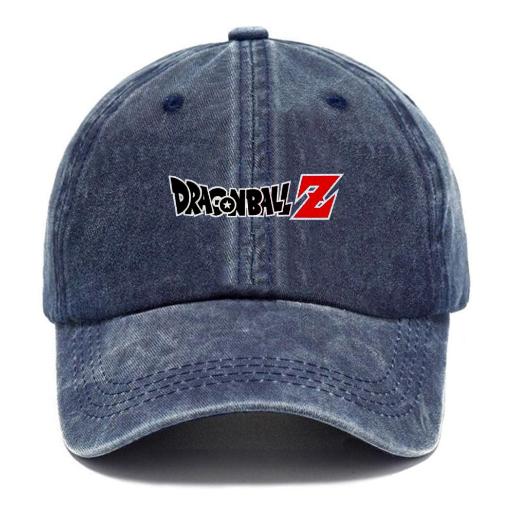 Unisex Vintage Casual Washed Hat DragonBall