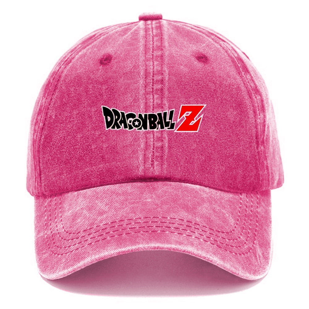 Unisex Vintage Casual Washed Hat DragonBall