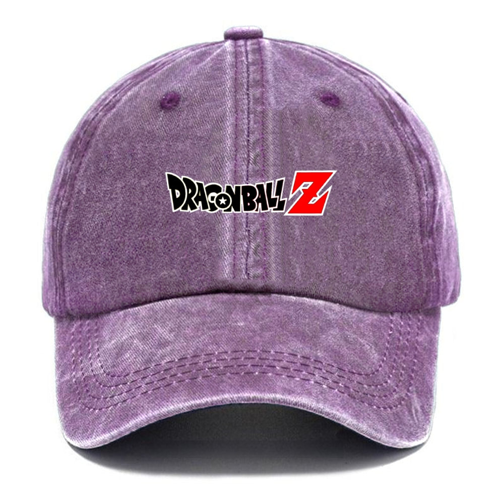 Unisex Vintage Casual Washed Hat DragonBall