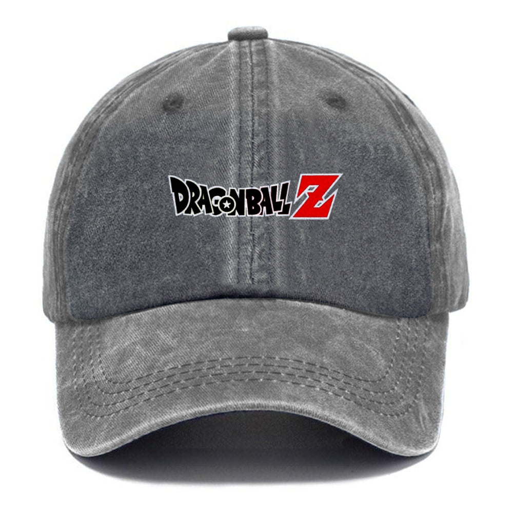 Unisex Vintage Casual Washed Hat DragonBall