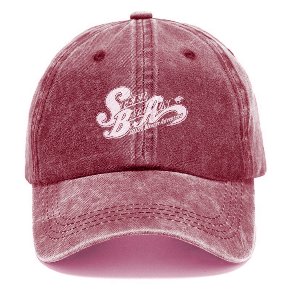 Unisex Vintage Casual Washed Hat Jojo Bizzare Adventure