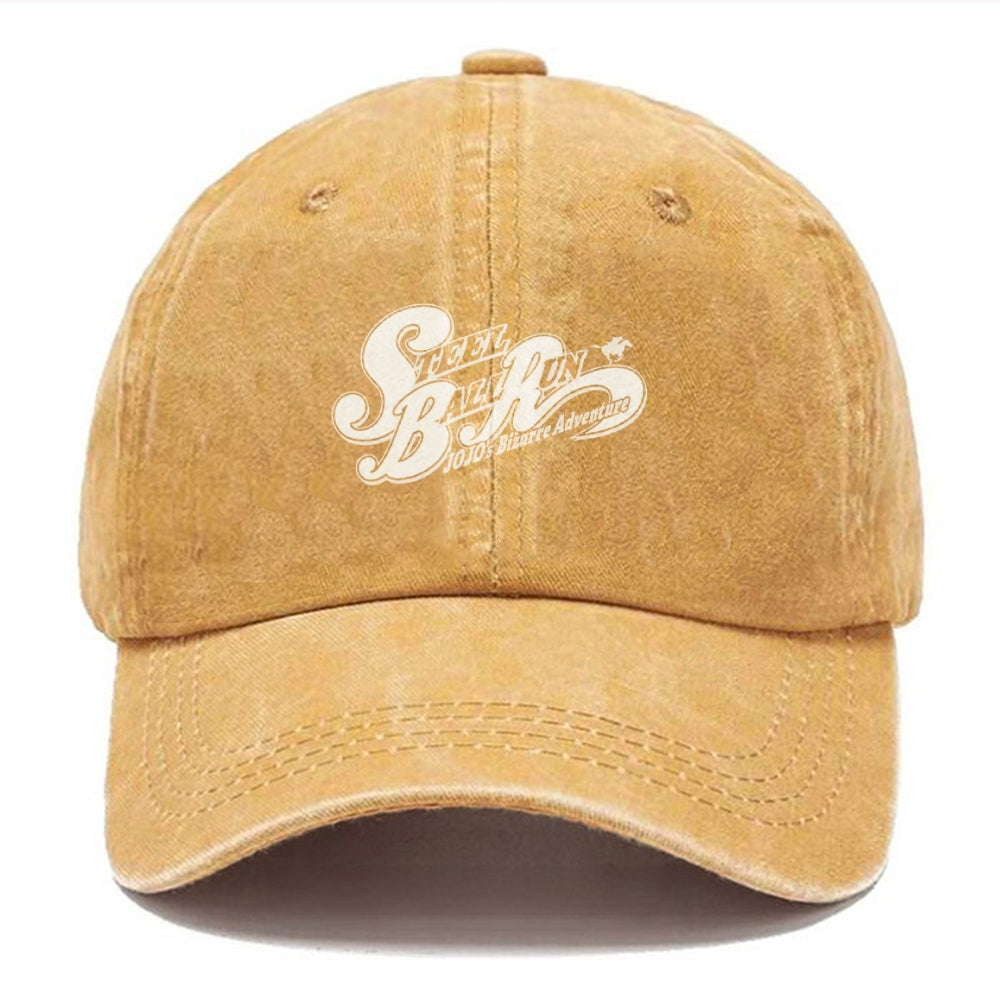 Unisex Vintage Casual Washed Hat Jojo Bizzare Adventure