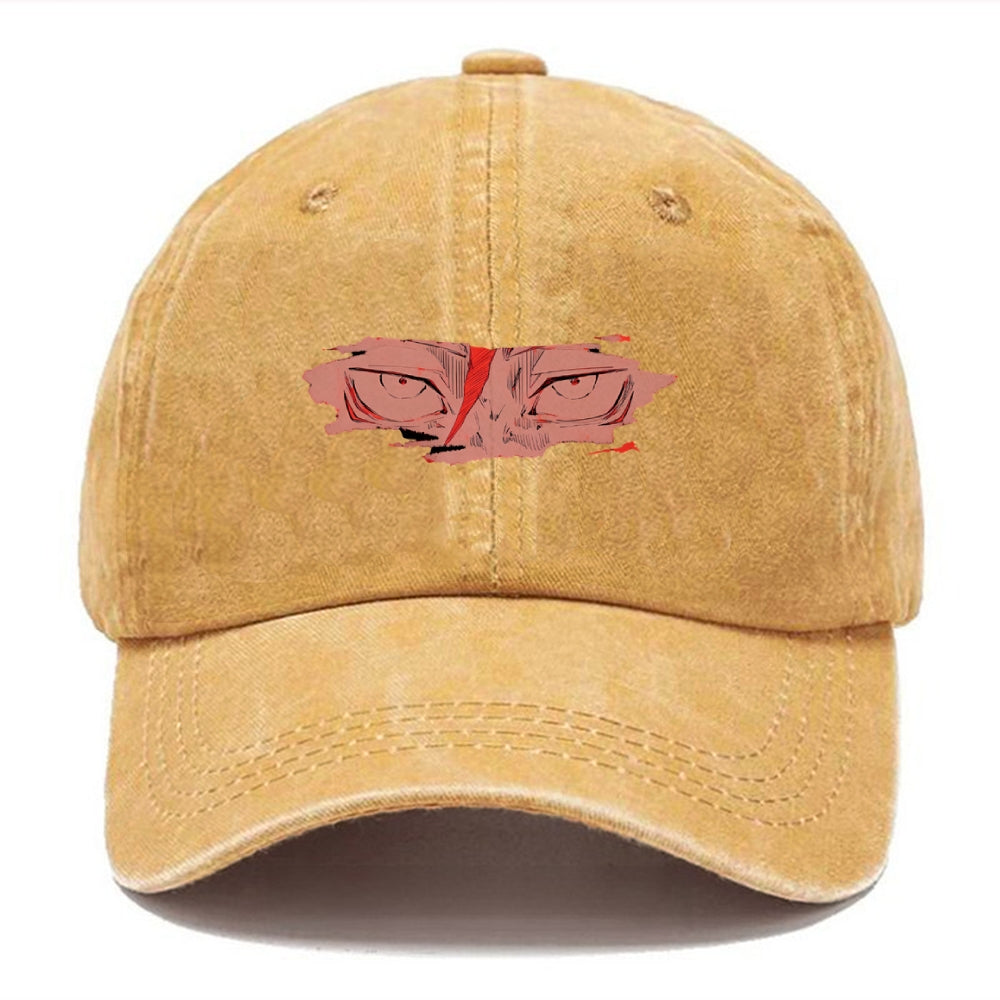 Unisex Vintage Casual Washed HAT Jujutsu Kaisen