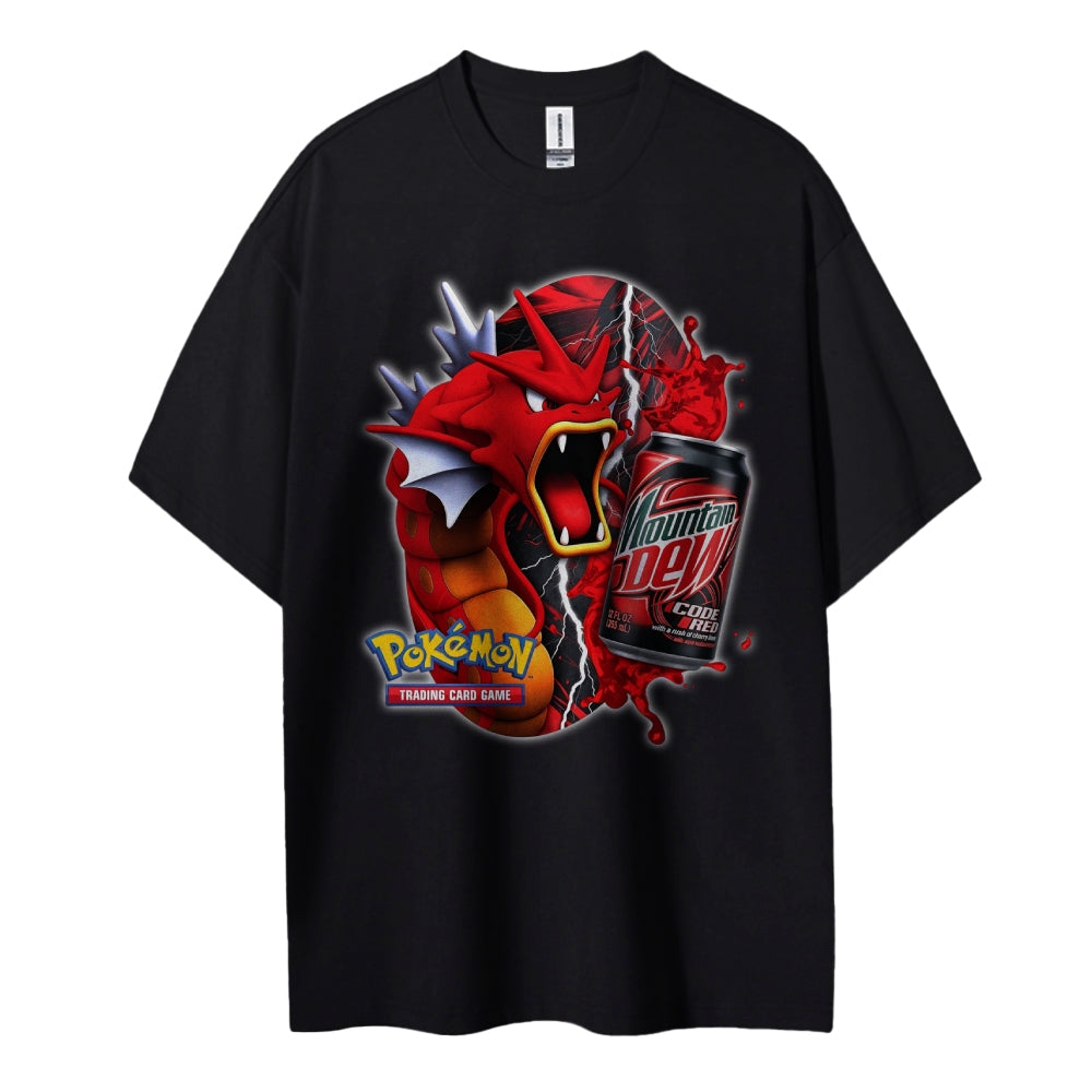 Pokémon Cotton Unisex Crew Neck Anime T-Shirt