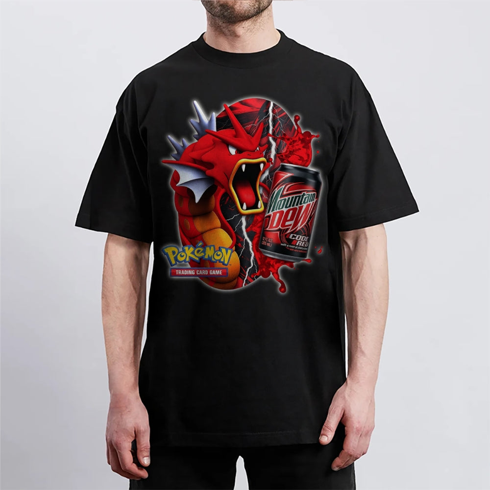 Pokémon Cotton Unisex Crew Neck Anime T-Shirt