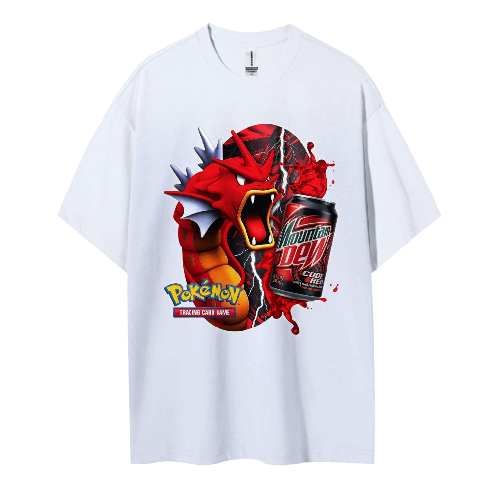 Pokémon Cotton Unisex Crew Neck Anime T-Shirt