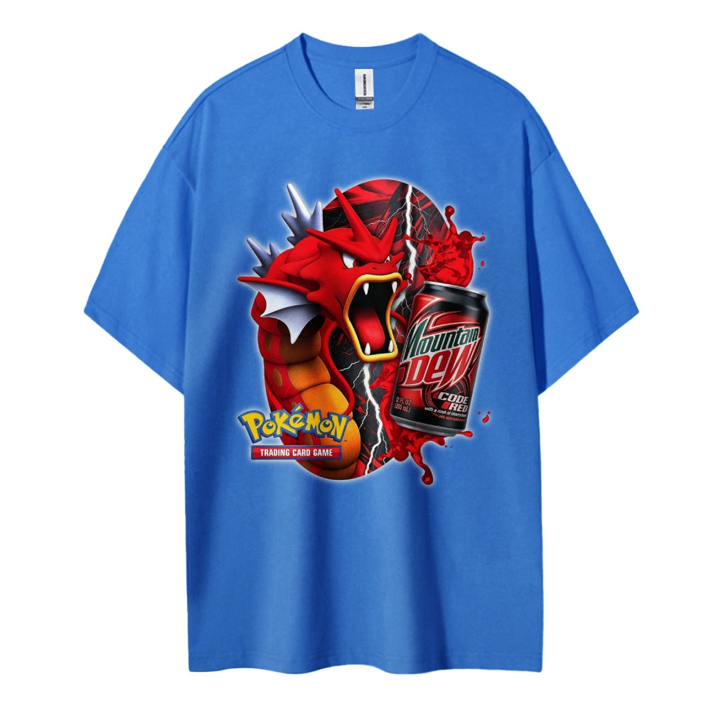 Pokémon Cotton Unisex Crew Neck Anime T-Shirt