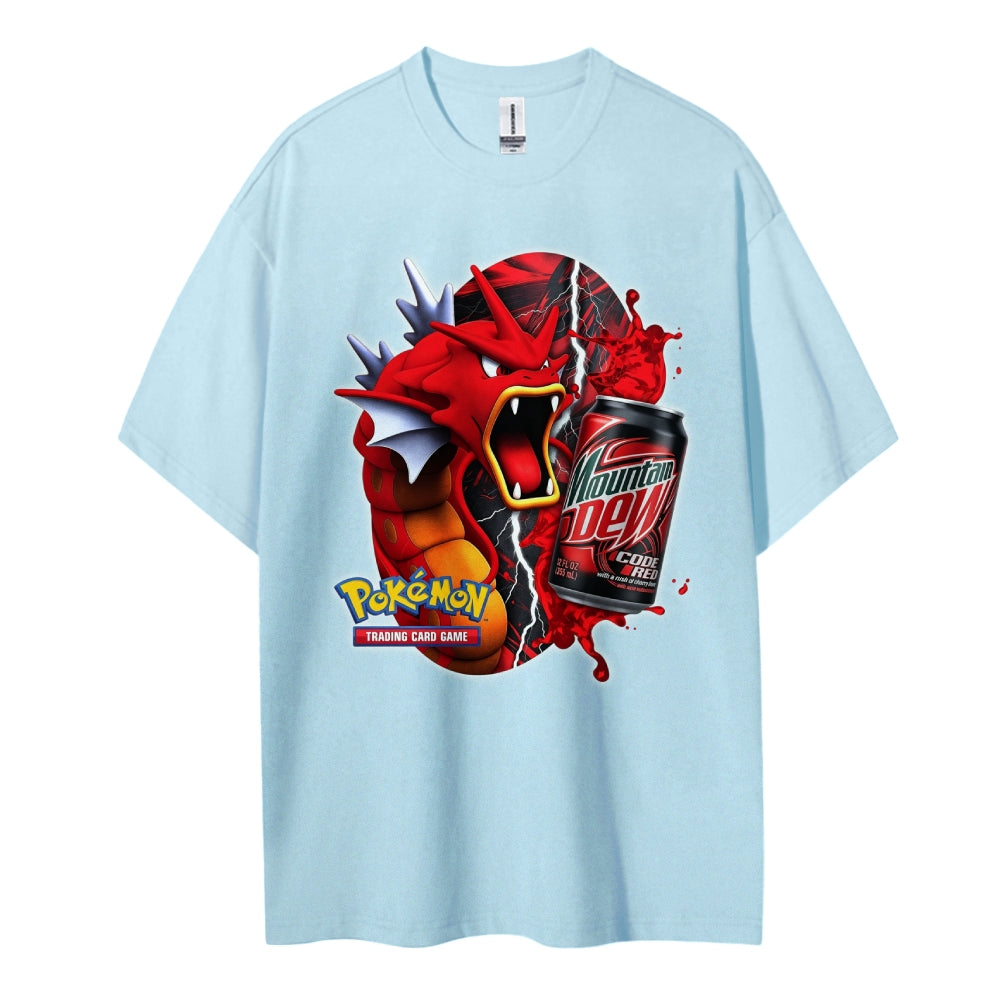 Pokémon Cotton Unisex Crew Neck Anime T-Shirt