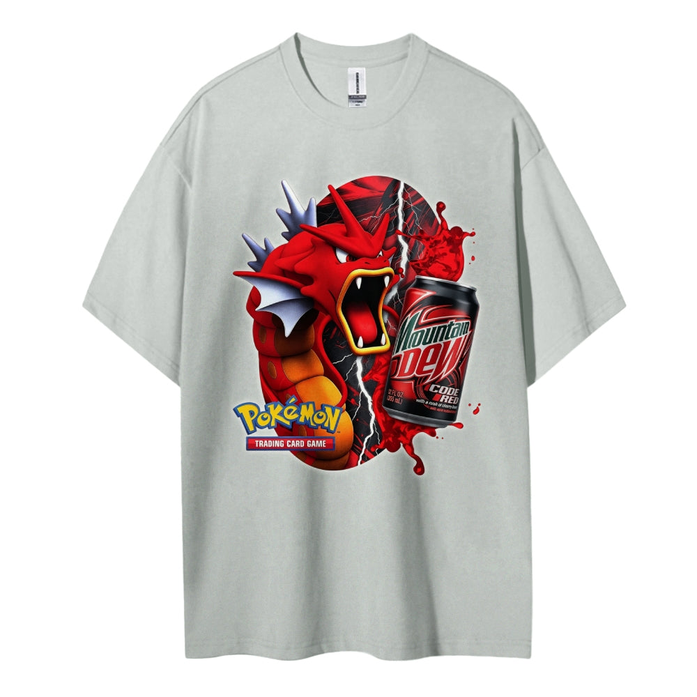 Pokémon Cotton Unisex Crew Neck Anime T-Shirt