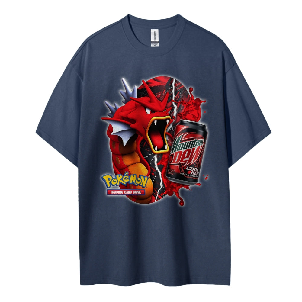 Pokémon Cotton Unisex Crew Neck Anime T-Shirt