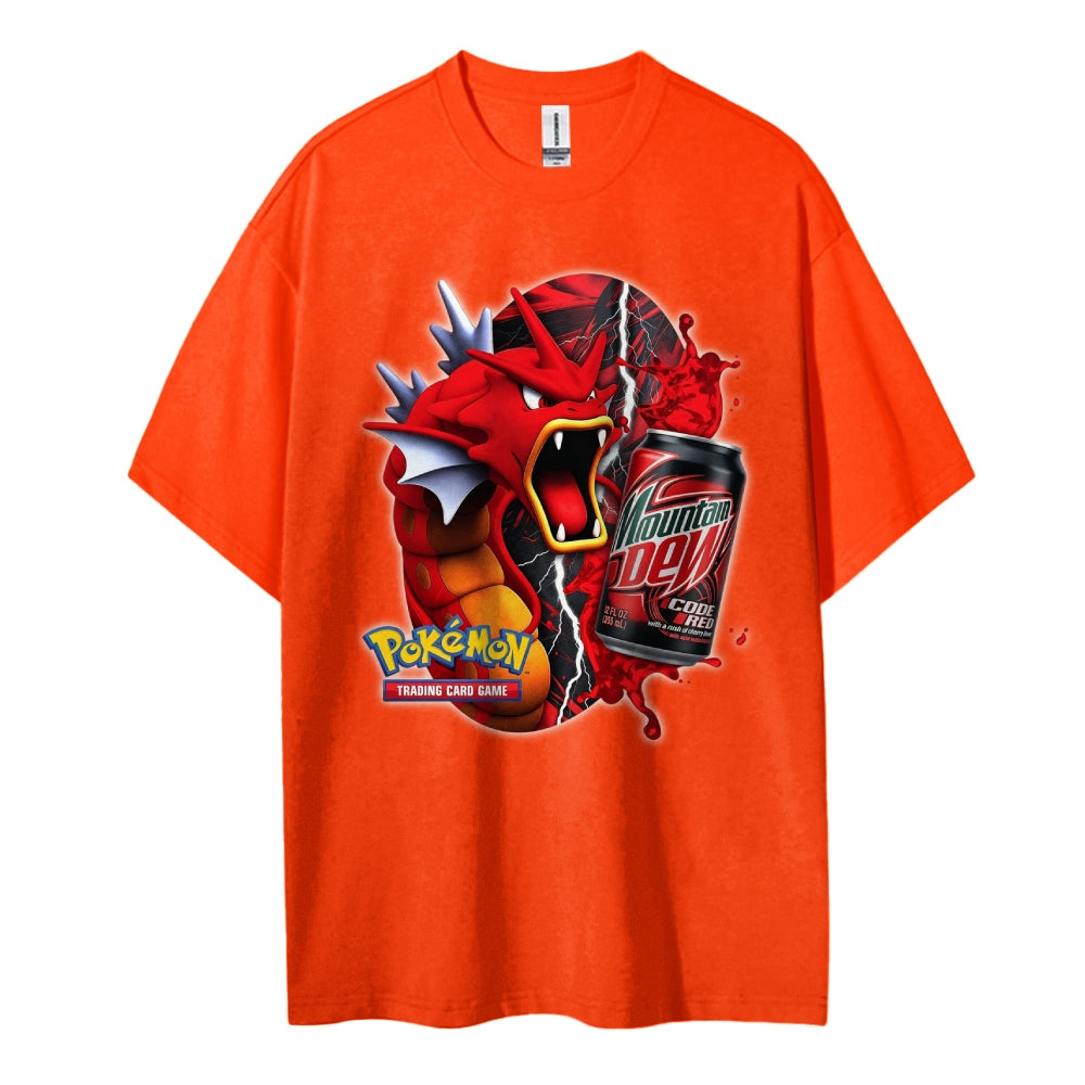 Pokémon Cotton Unisex Crew Neck Anime T-Shirt