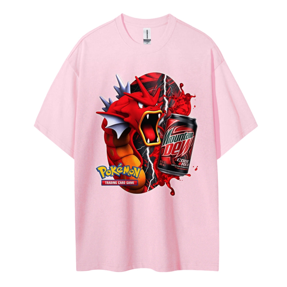 Pokémon Cotton Unisex Crew Neck Anime T-Shirt