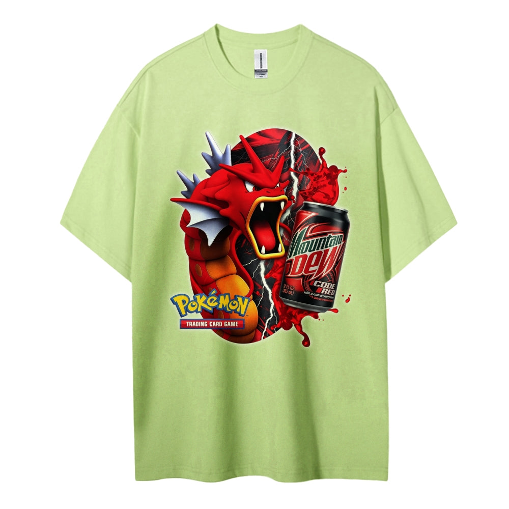 Pokémon Cotton Unisex Crew Neck Anime T-Shirt