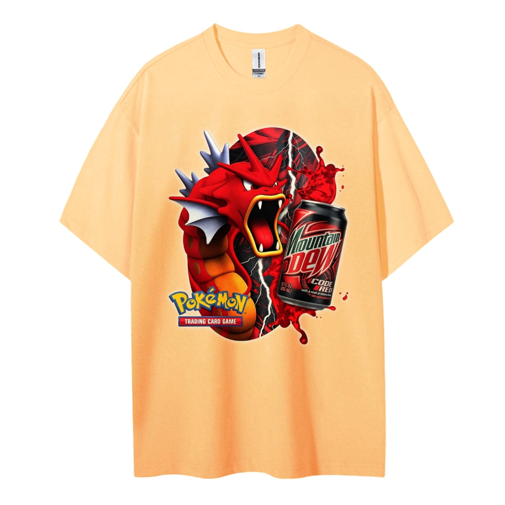 Pokémon Cotton Unisex Crew Neck Anime T-Shirt