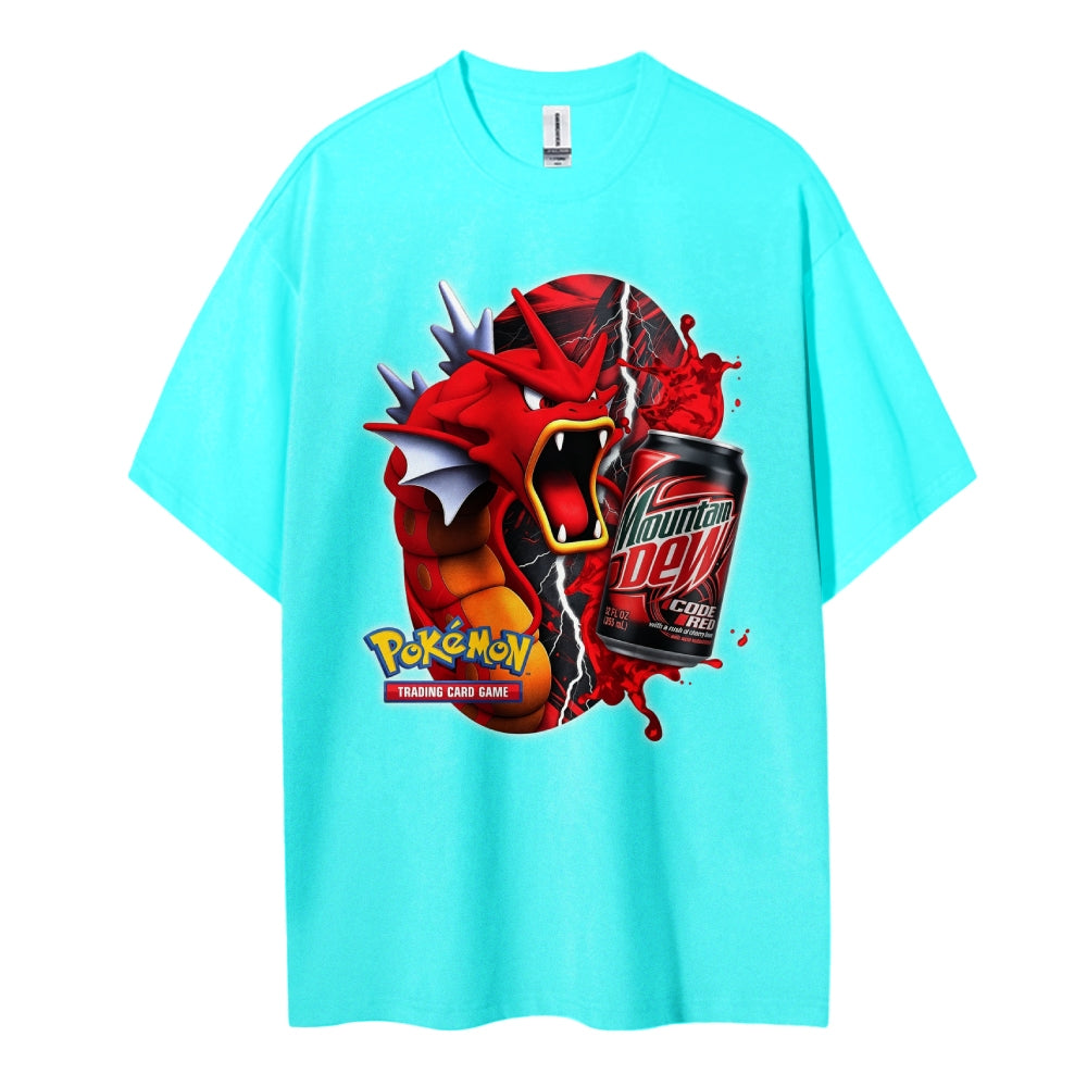 Pokémon Cotton Unisex Crew Neck Anime T-Shirt