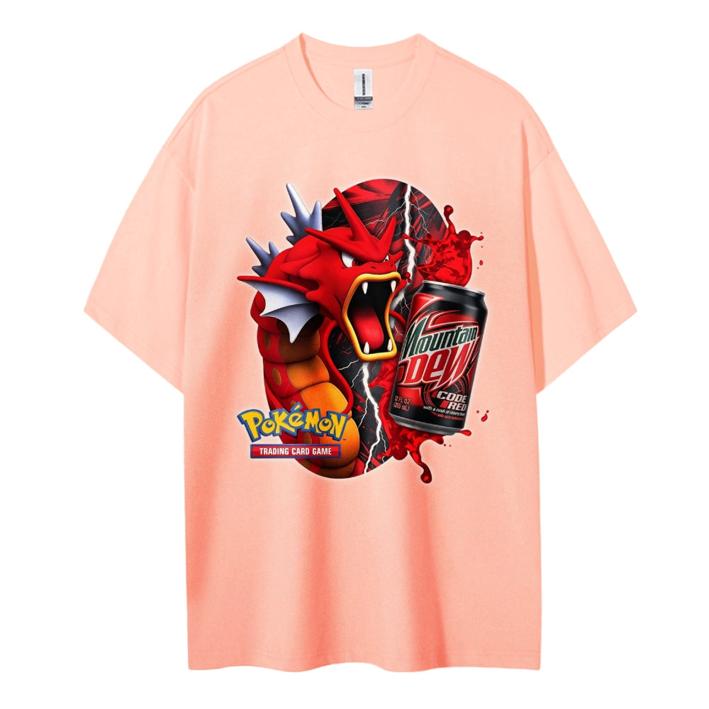 Pokémon Cotton Unisex Crew Neck Anime T-Shirt