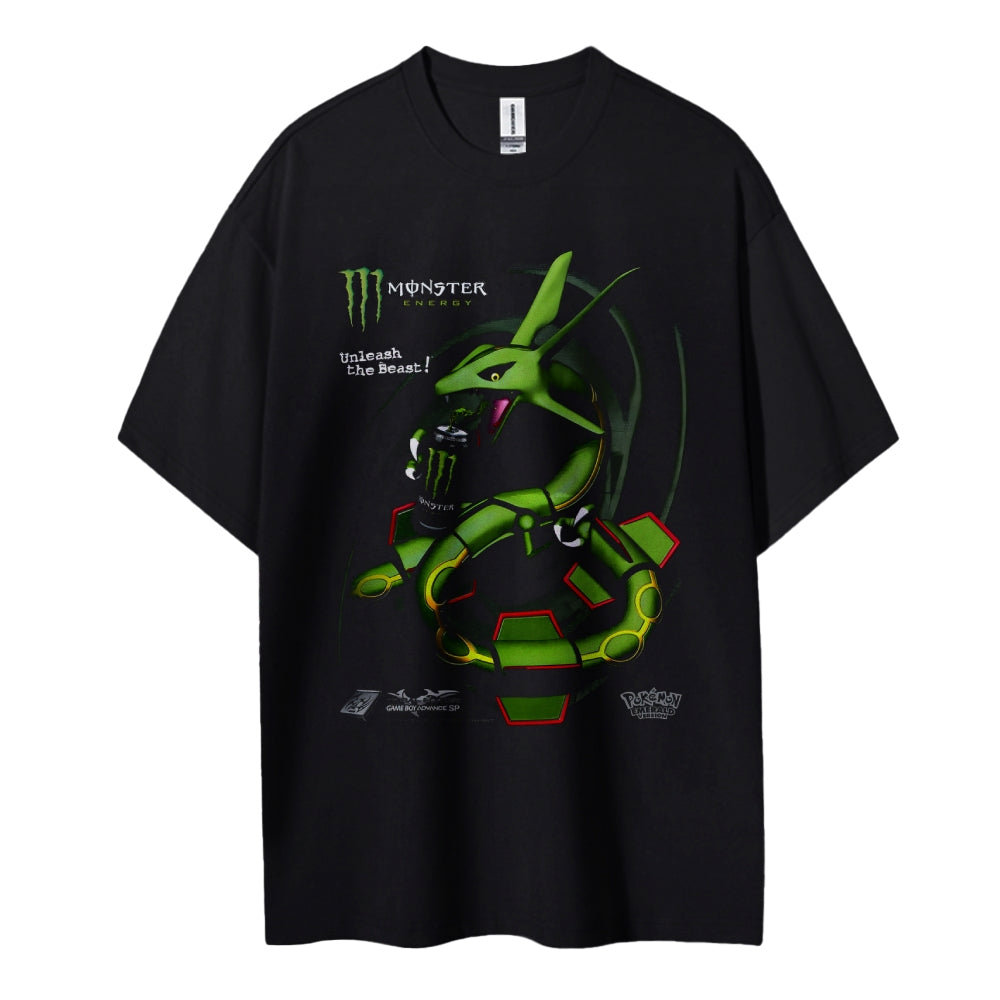 Pokémon Cotton Unisex Crew Neck Anime T-Shirt