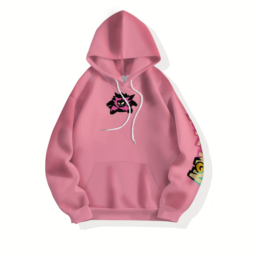 Plue Size Printed Hoodies Pokémon