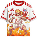 Crew Neck Football Jersey Demon Slayer