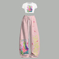 Pokémon Women T-Shirt  & Elasticated Trousers Two-Piece Set