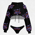 Pokémon Women's Cropped Hoodie & Thong Sets