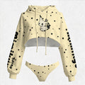 Pokémon Women's Cropped Hoodie & Thong Sets