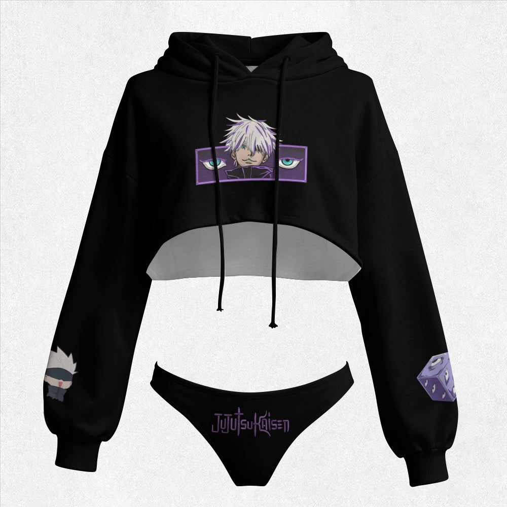 Demon Slayer Women's Hooded Thicken Suit Set