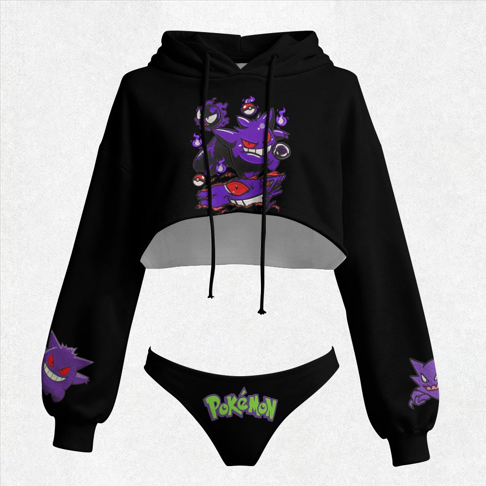 Pokémon Women's Hooded Thicken Suit Set