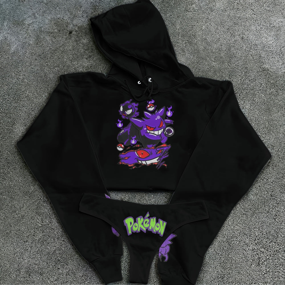 Pokémon Women's Hooded Thicken Suit Set