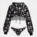 Jujutsu Kaisen Women's Hooded Thicken Suit Set
