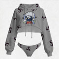 NARUTO Women's Hooded Thicken Suit Set