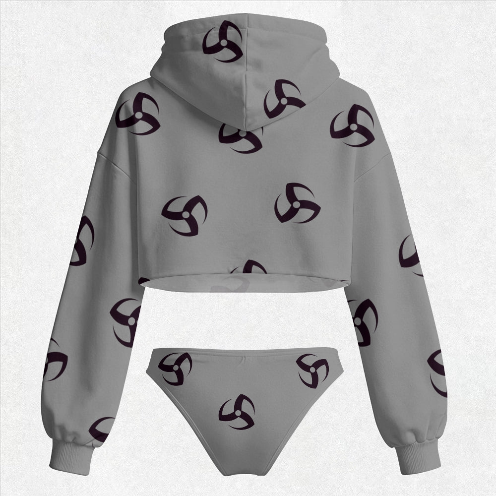 NARUTO Women's Hooded Thicken Suit Set