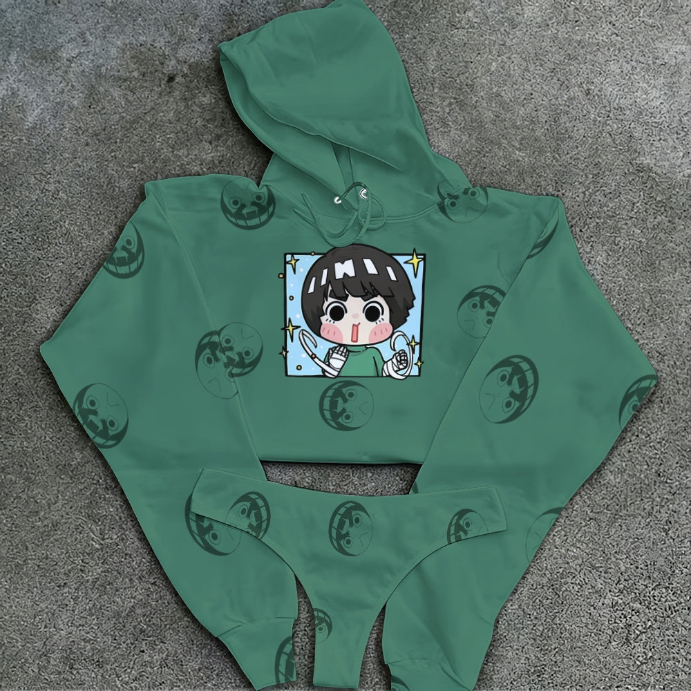 NARUTO Women's Hooded Thicken Suit Set
