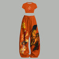 Demon Slayer T-Shirt  & Elasticated Trousers Two-Piece Set