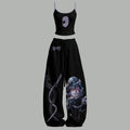 Demon Slayer Top & Elasticated Trousers Two-Piece Set