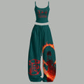 Demon Slayer Top & Elasticated Trousers Two-Piece Set