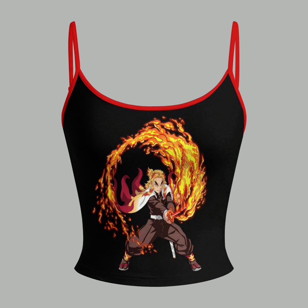 Demon Slayer Top & Elasticated Trousers Two-Piece Set