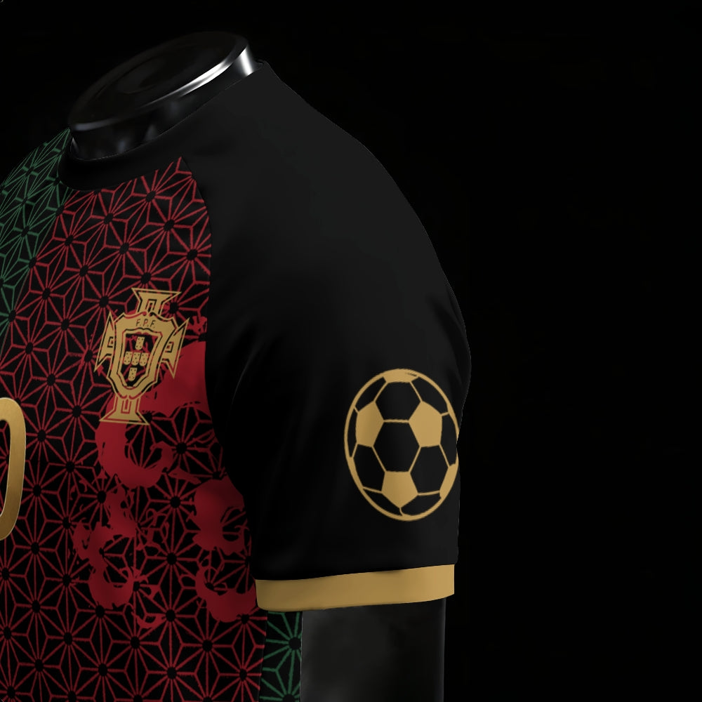 Crew Neck Football Jersey Demon Slayer