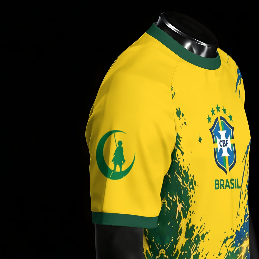 Crew Neck Football Jersey Demon Slayer