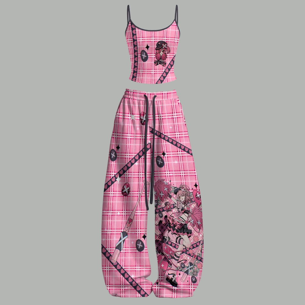 Shugo Chara! Top & Elasticated Trousers Two-Piece Set