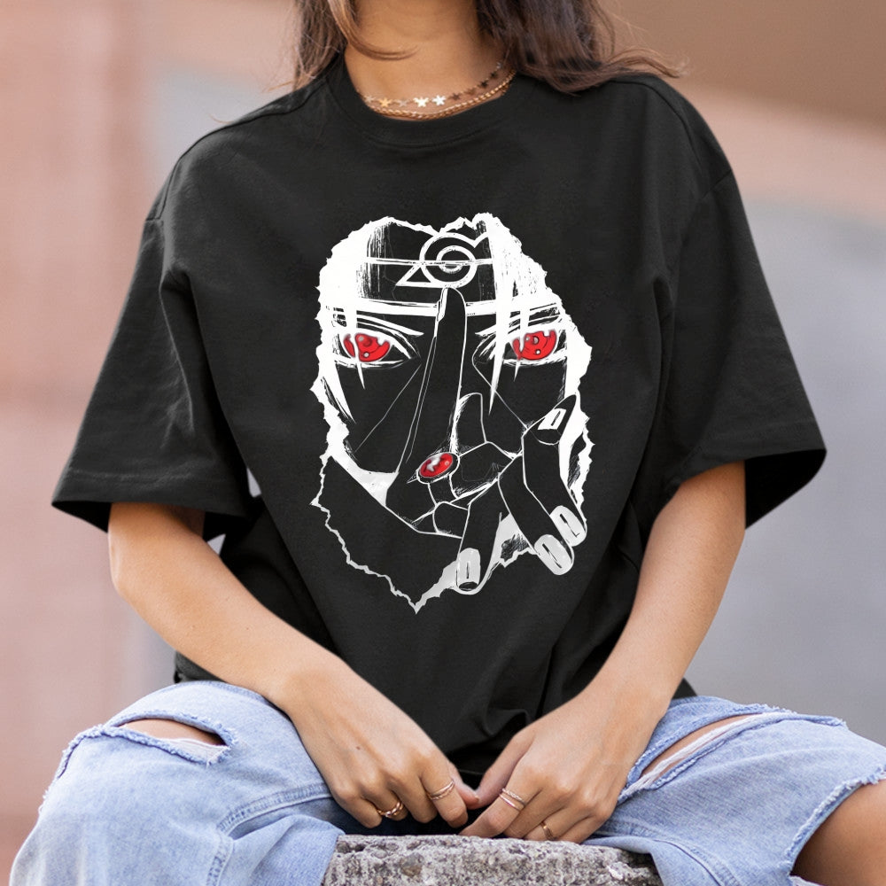 Naruto Cotton Unisex Round Neck Anime T-shirt
