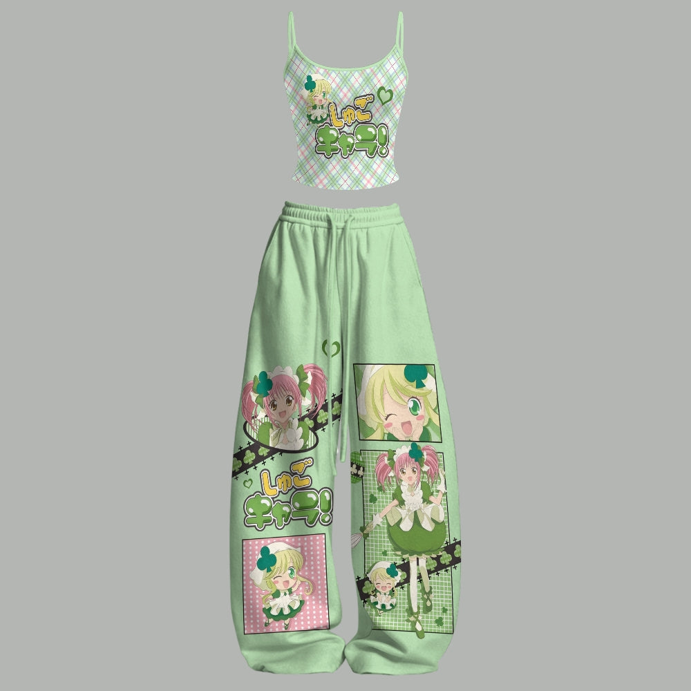 Shugo Chara! Top & Elasticated Trousers Two-Piece Set