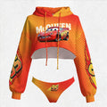 "Cars McQueen" Women's Hooded Thicken Suit Set