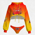 "Cars McQueen" Women's Hooded Thicken Suit Set