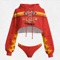 "Cars McQueen" Women's Hooded Thicken Suit Set