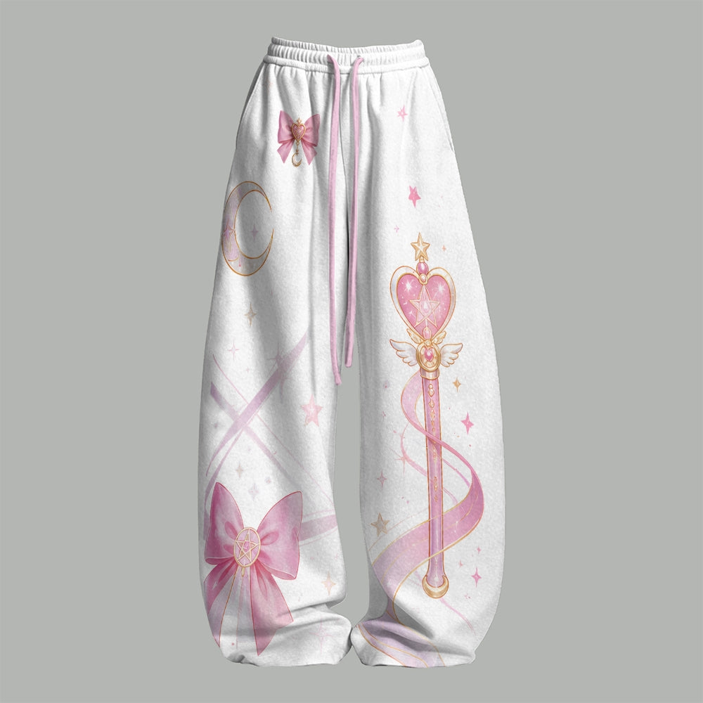 Sailor Moon Top&Elasticated Trousers Two-Piece Set